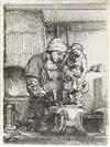 REMBRANDT VAN RIJN The Goldsmith.